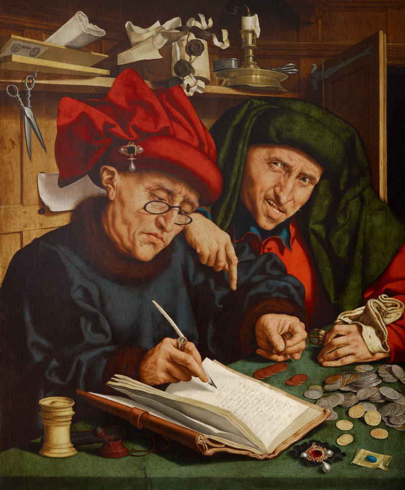 Los recaudadores de impuestos - Quentin Metsys