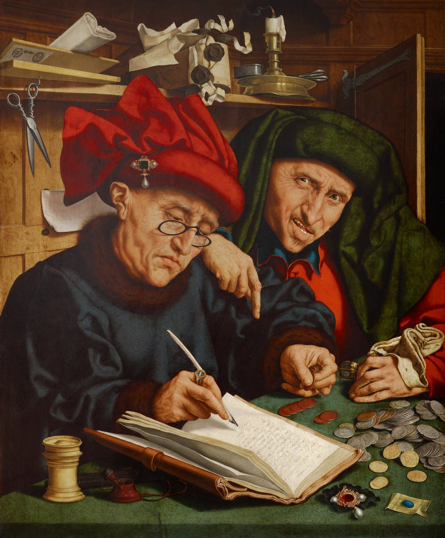 Los recaudadores de impuestos - Quentin Metsys