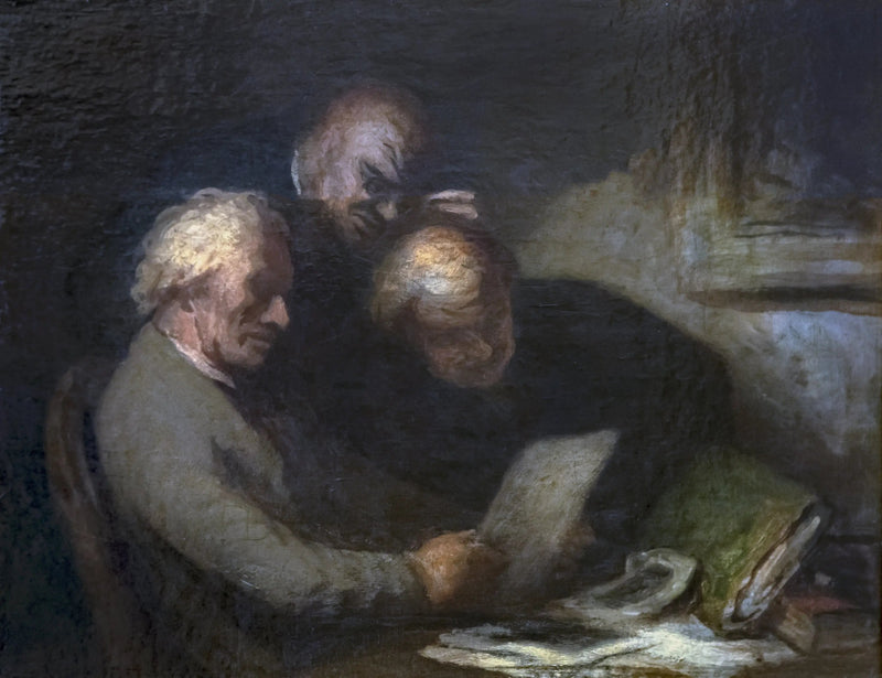 Los Coleccionistas de estampas - Honoré Daumier