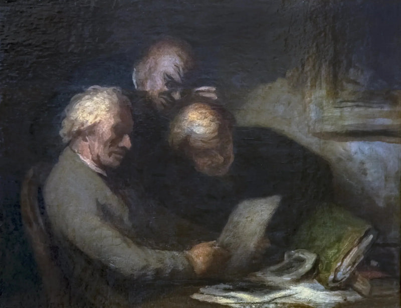 Los Coleccionistas de estampas - Honoré Daumier