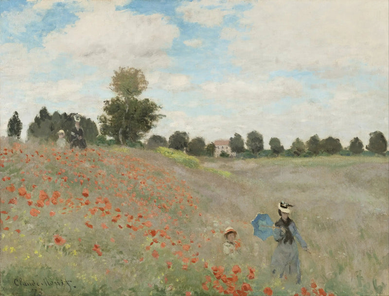 Los Amapolas - Claude Monet