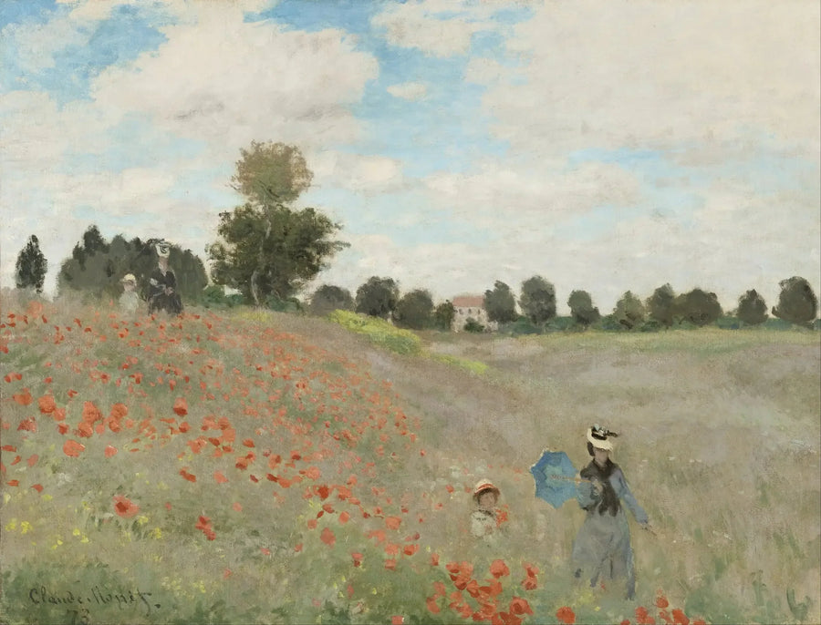 Los Amapolas - Claude Monet