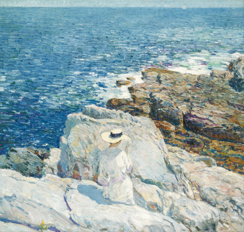 Los cornisas del sur, Appledore - Childe Hassam