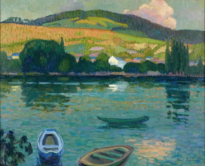 Los colinas de Belbeuf - Robert Antoine Pinchon