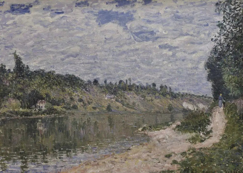 Los Colinas de La Celle, vista de Saint-Mammès - Alfred Sisley