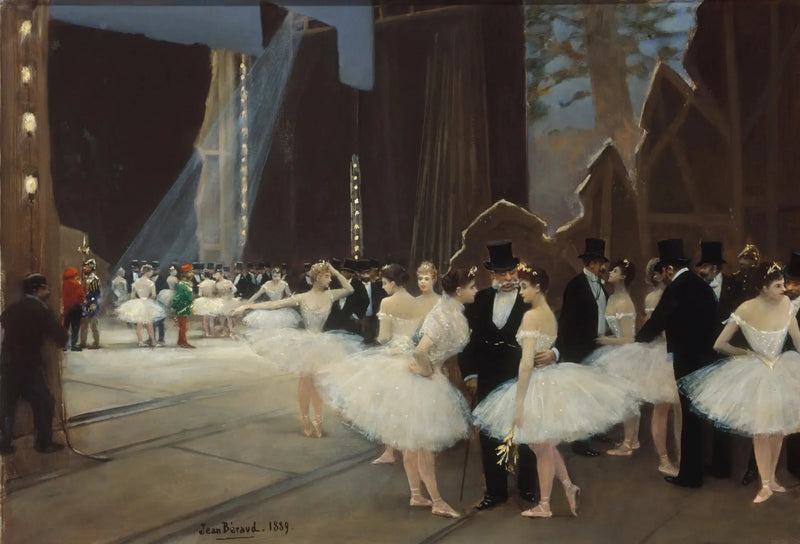 Los bastidores de la Ópera de París - Jean Béroud