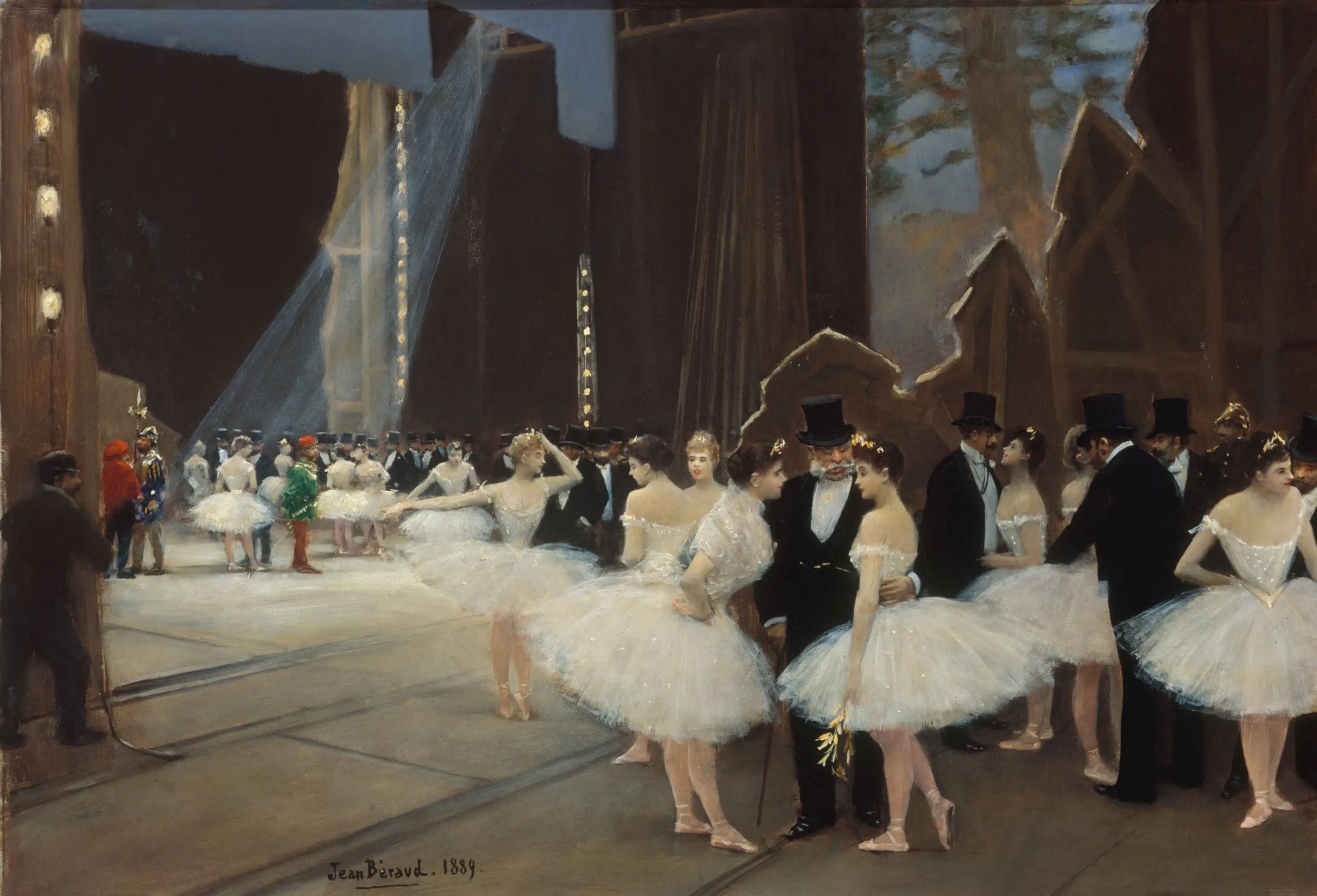 Les coulisses de l’Opéra de Paris - Jean Béraud - Alpha Reproduction