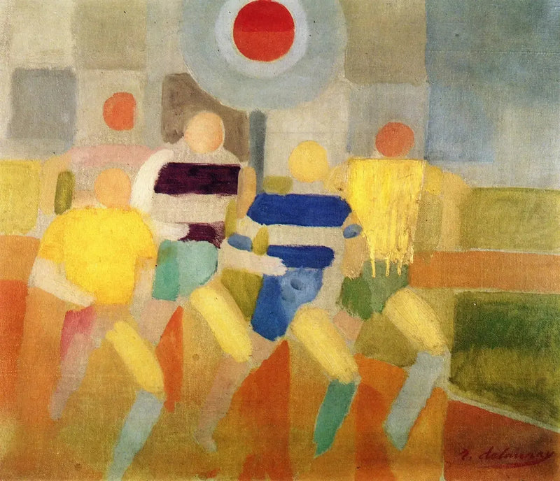 Los Corredores - Robert Delaunay