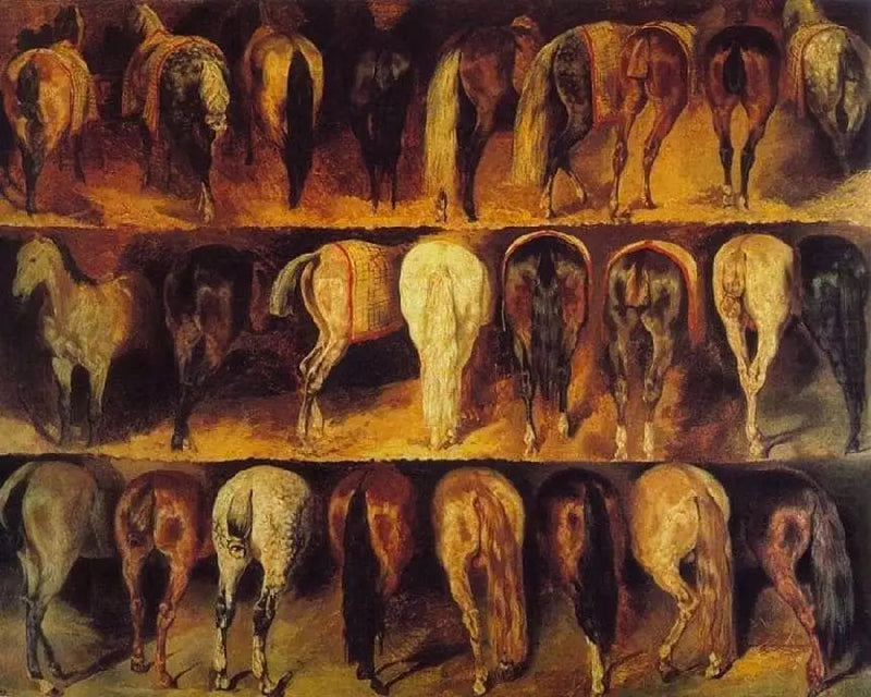 Las Croupes - Théodore Géricault