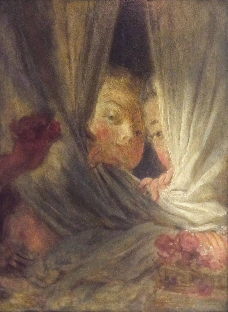 Las Curiosas - Jean-Honoré Fragonard