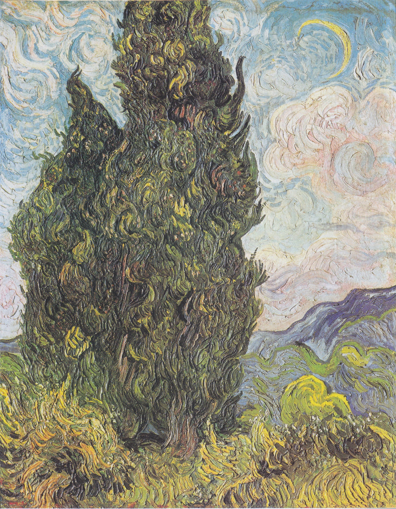 Los Cipreses - Vincent van Gogh
