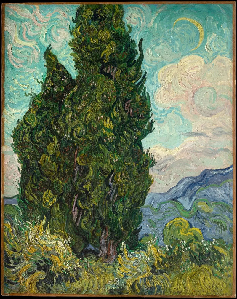Los Cipreses - Vincent van Gogh
