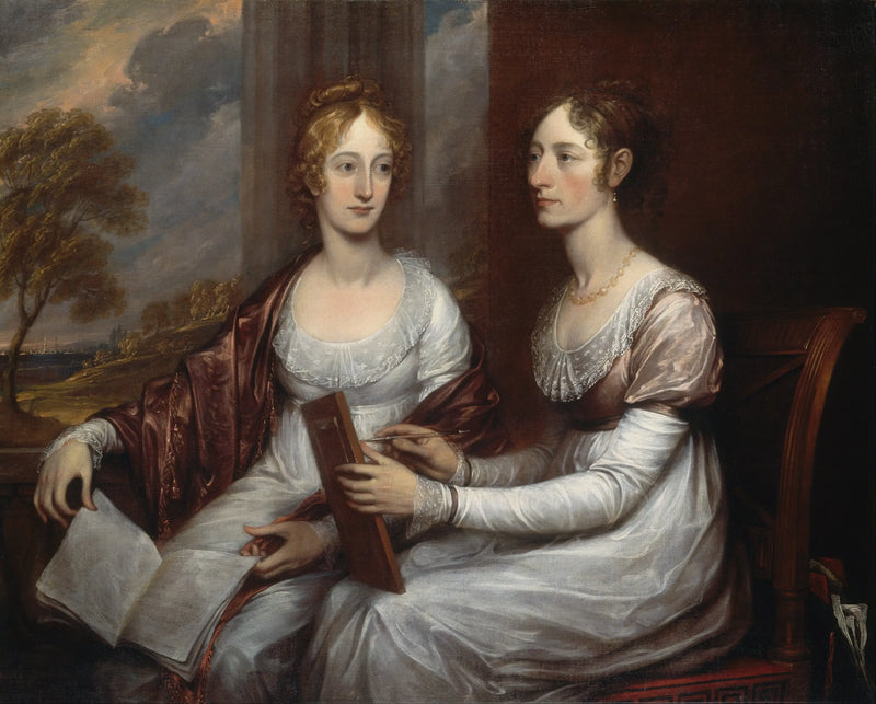 Las señoritas Mary y Hannah Murray - John Trumbull