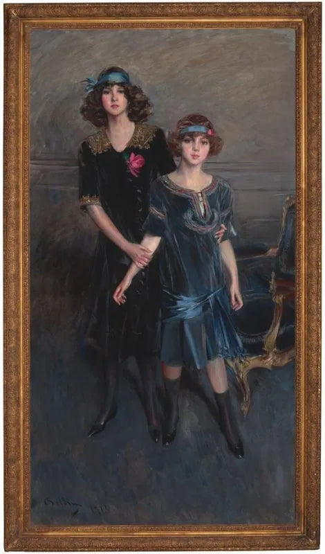 Las señoritas Muriel y Consuelo Vanderbilt - Giovanni Boldini