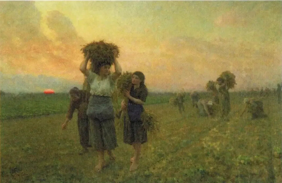 Las últimas segadoras - Jules Breton