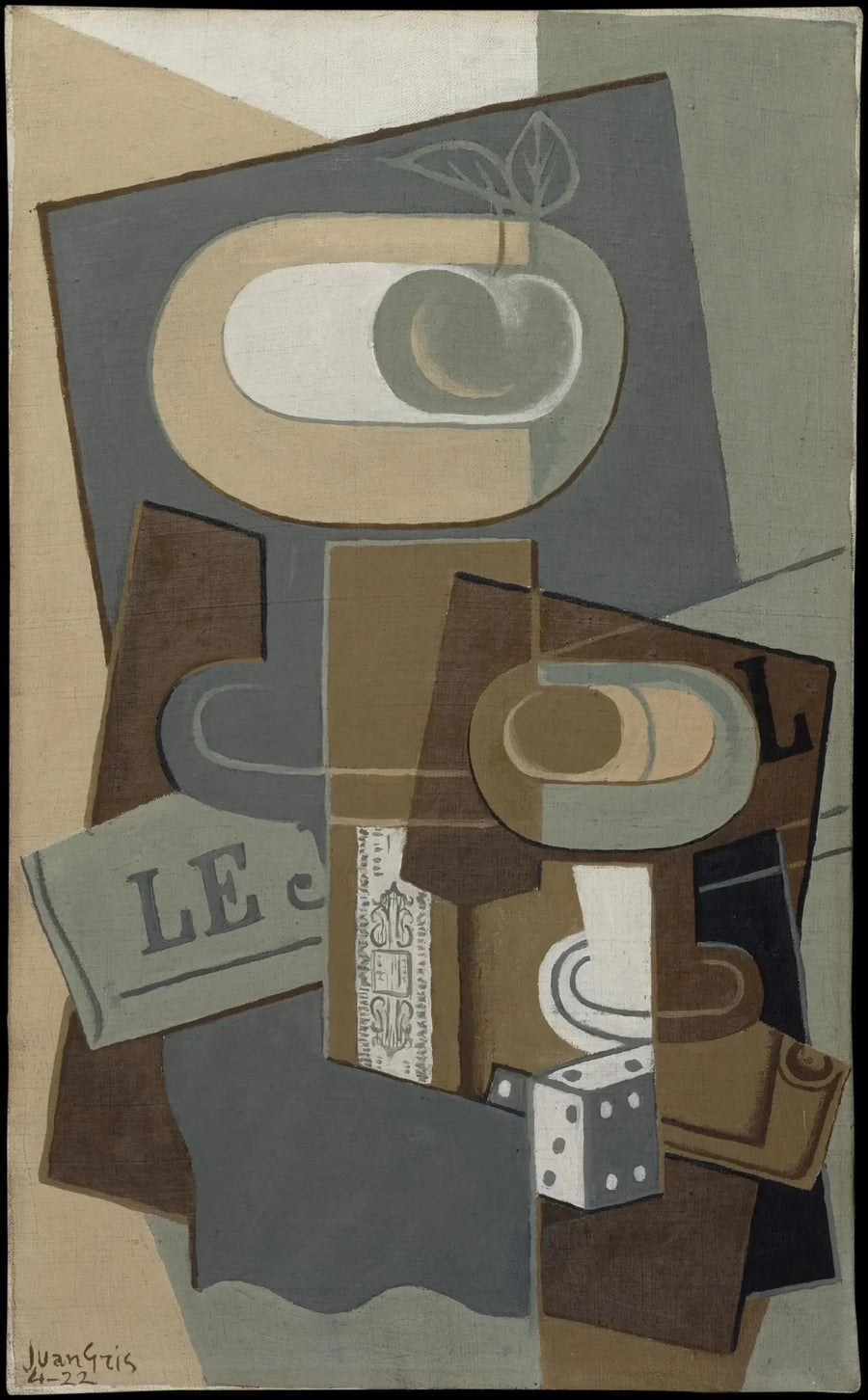 Los dados - Juan Gris