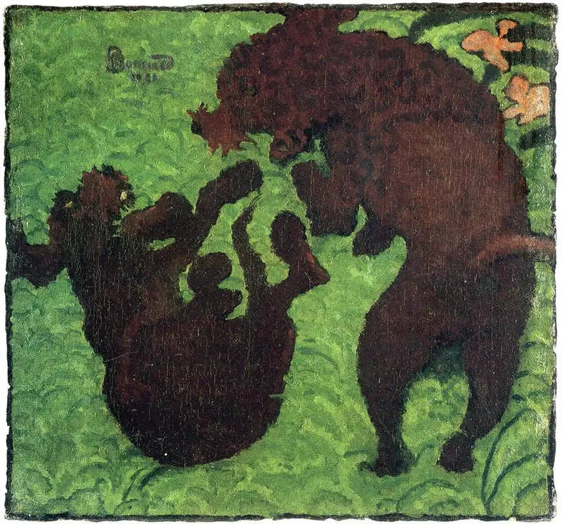 Los dos caniches - Pierre Bonnard