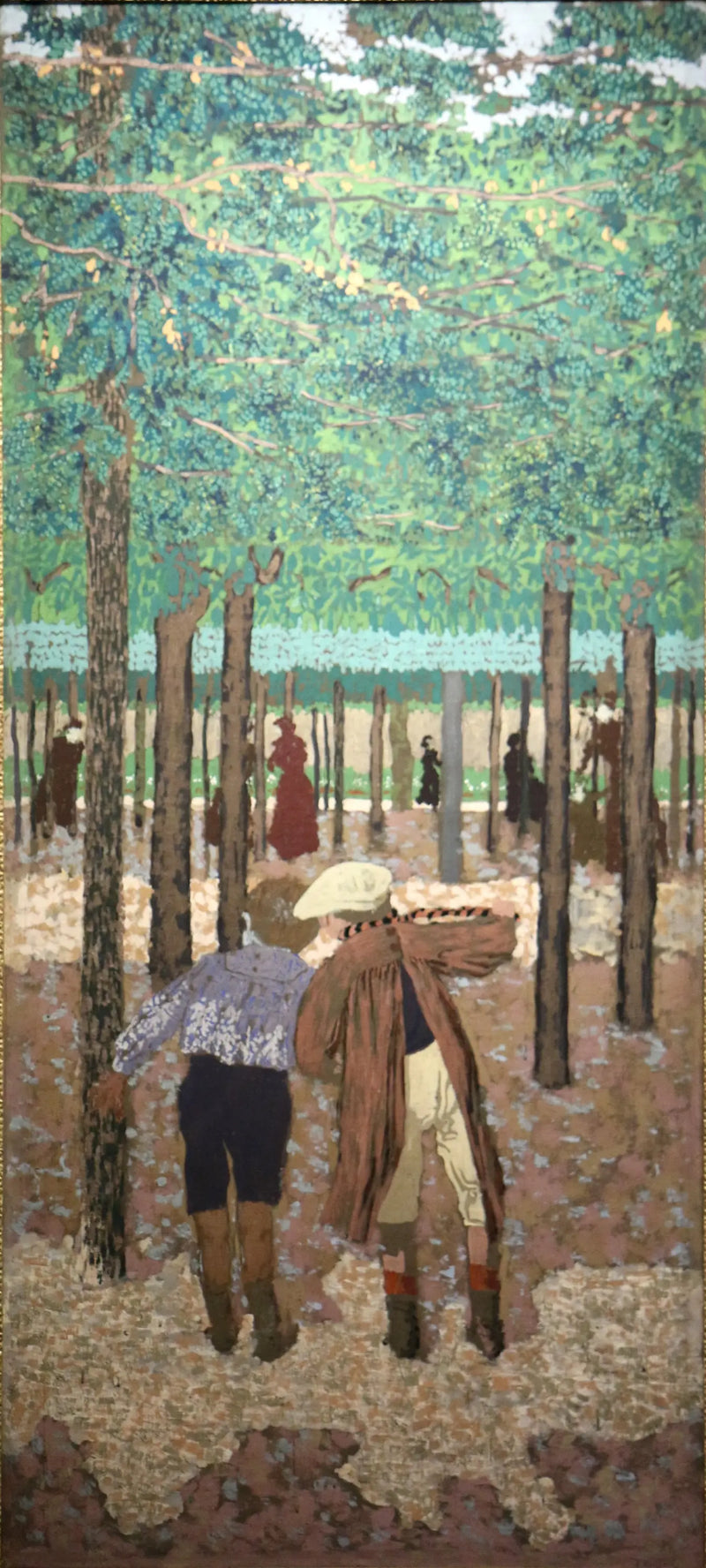 Los dos escolares - Édouard Vuillard