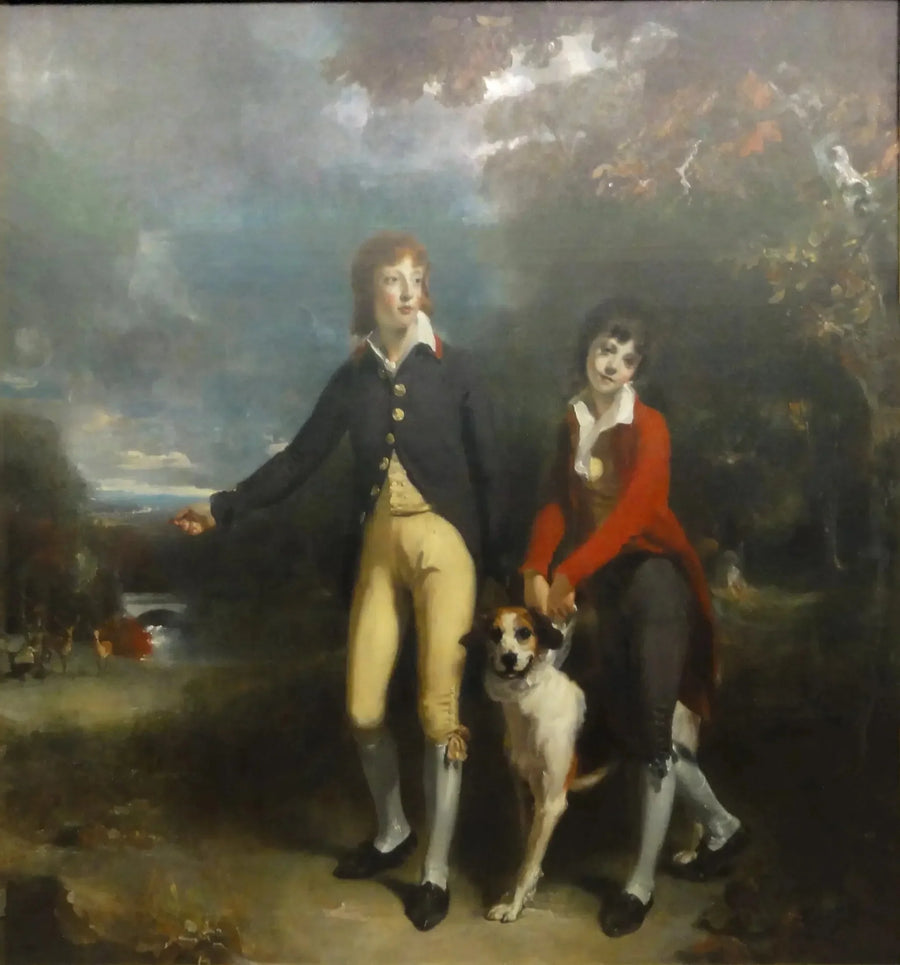 Los dos hijos del primer conde Talbot - Thomas Lawrence