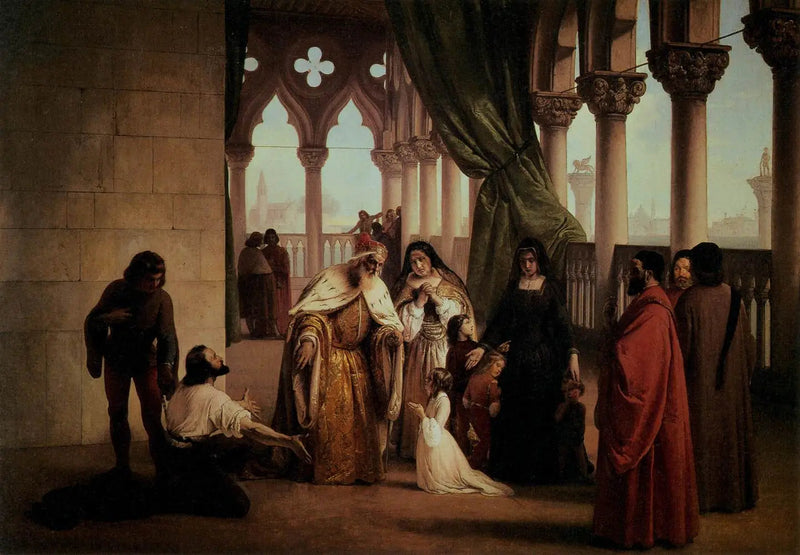 Los dos Foscari - Francesco Hayez