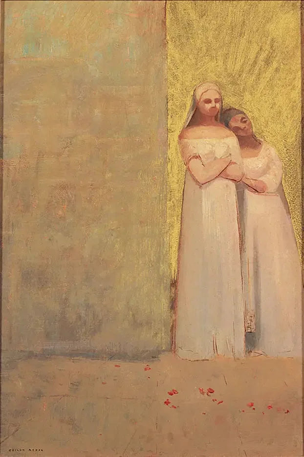 Las Dos Gracias - Odilon Redon