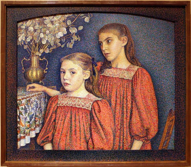 Las Dos Hermanas o Las Hermanas Serruys - Georges Lemmen