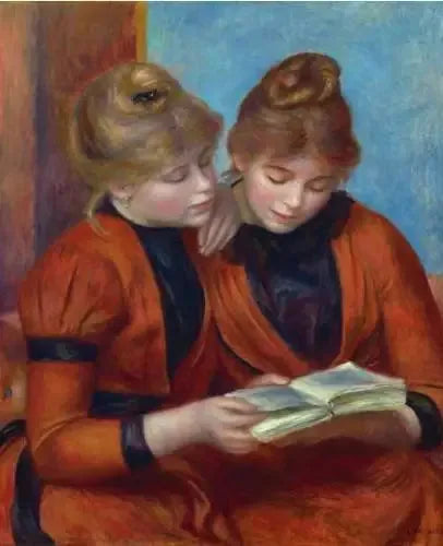 Las Dos Hermanas - Pierre-Auguste Renoir