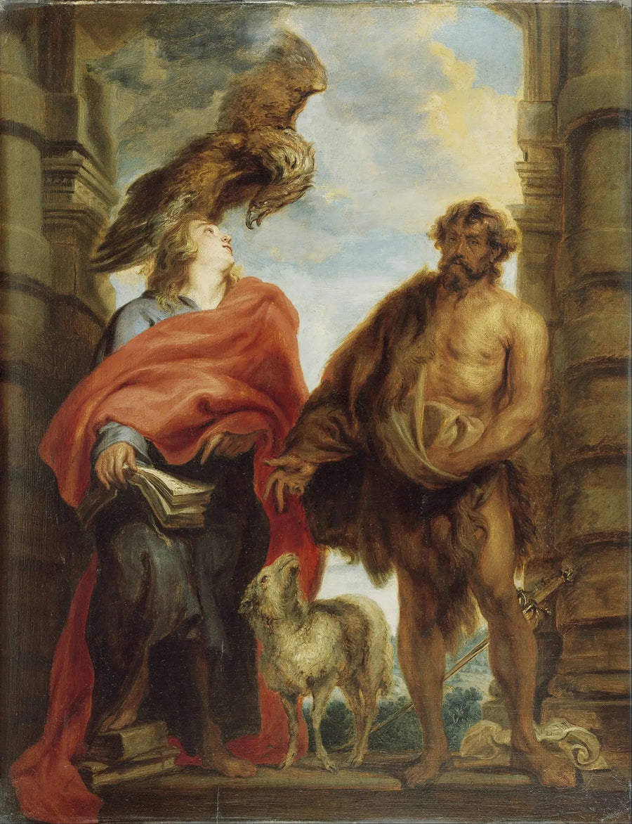 Los Dos Santos Juan - Antoine van Dyck