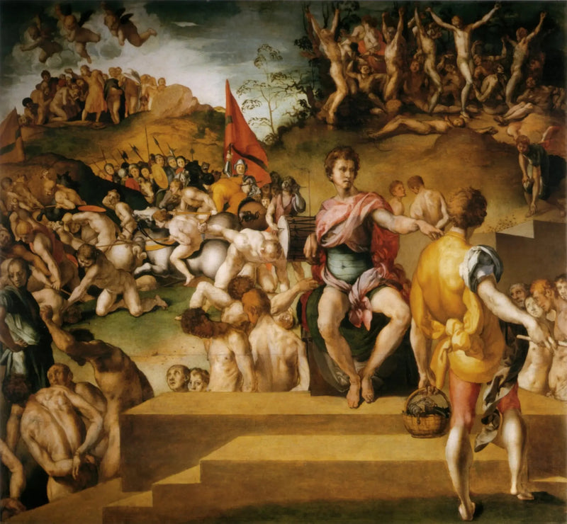 Los diez mil mártires - Pontormo