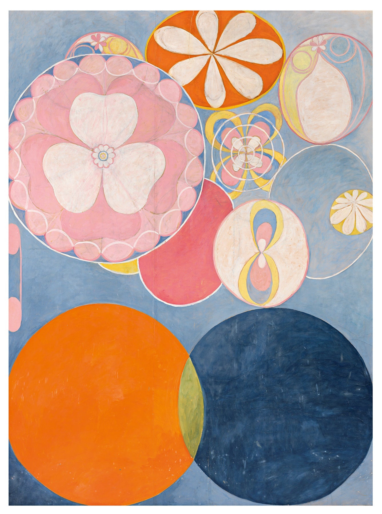 Les dix plus grands, n° 2, Enfance - Hilma af Klint image 1 reproduction de peinture à l’huile