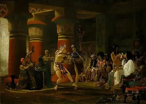 Los egipcios hace 3.000 años - Lawrence Alma-Tadema