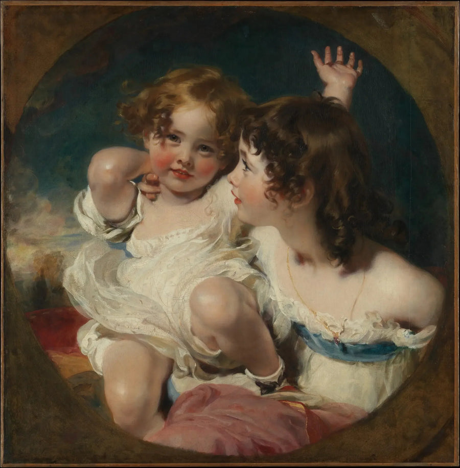 Los niños Calmady (Emily, 1818–1906, y Laura Anne, 1820–1894) - Thomas Lawrence