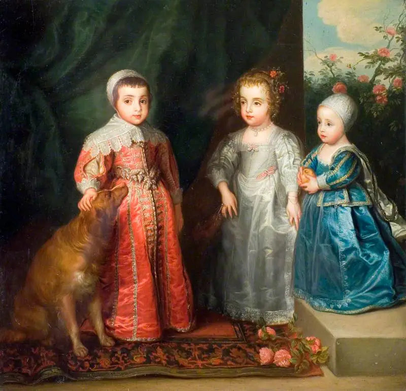 Los hijos de Carlos I - Antoine van Dyck
