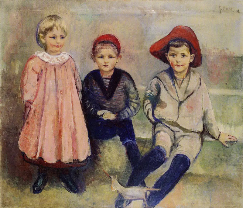 Los Niños de Ludwig Meyer - Edvard Munch