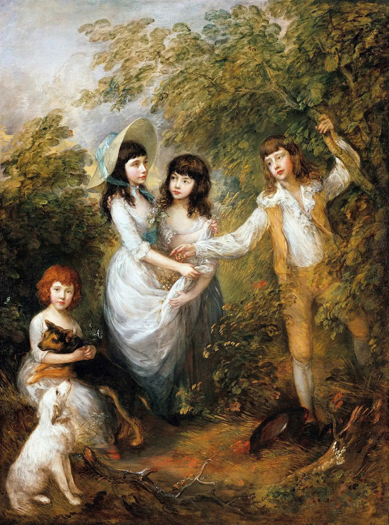 Los niños de Marsham - Thomas Gainsborough
