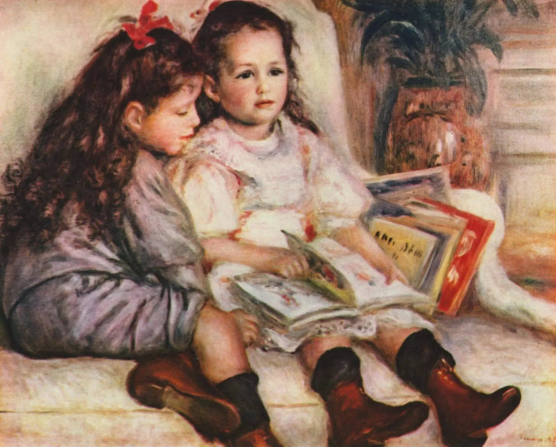 Los niños de Martial Caillebotte - Pierre-Auguste Renoir