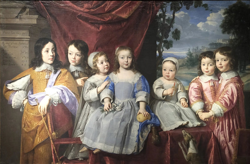 Los niños Habert de Montmor - Philippe de Champaigne