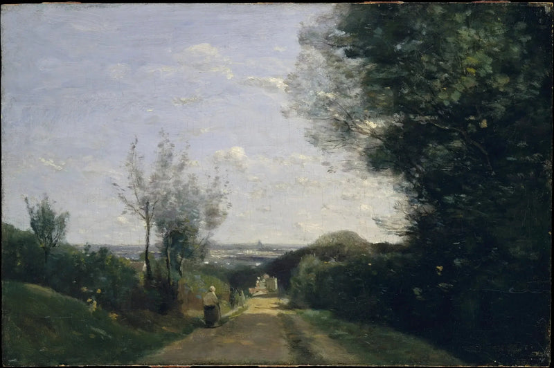 Los alrededores de París - Jean-Baptiste Camille Corot