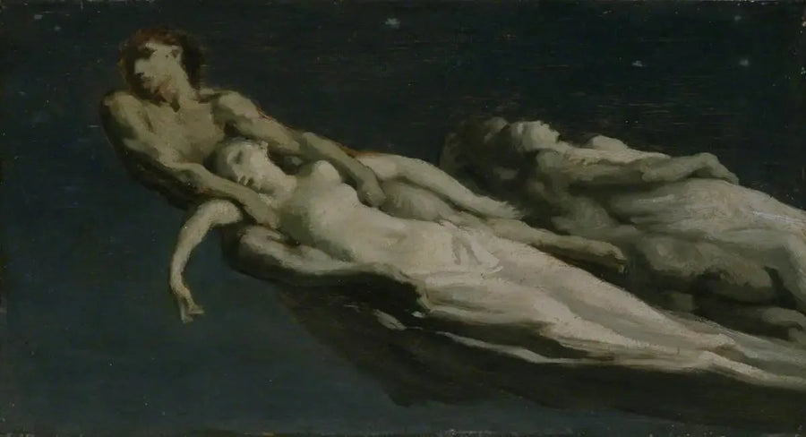 Las estrellas fugaces - Jean-François Millet