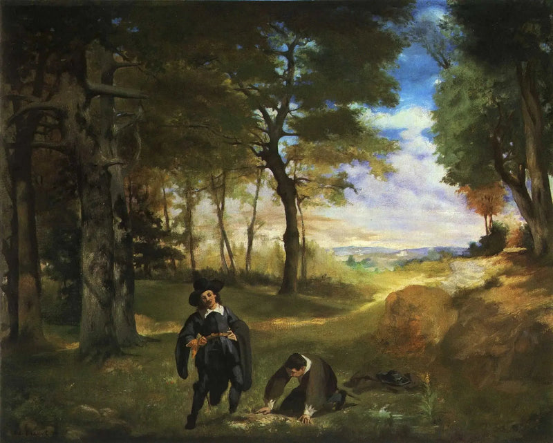 Los estudiantes de Salamanca - Édouard Manet