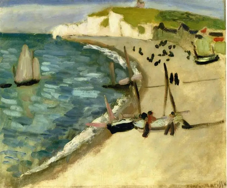 Los Acantilados de Étretat - Henri Matisse