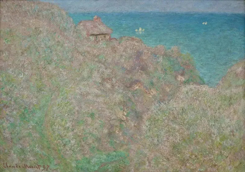 Los acantilados de Varengeville - Claude Monet