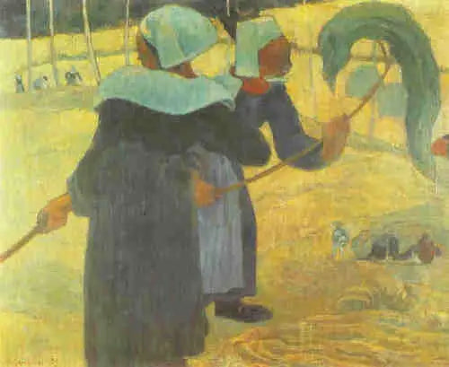 Las segadoras - Paul Gauguin