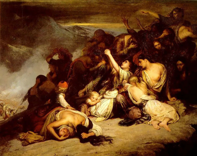 Las Mujeres de Souli - Ary Scheffer