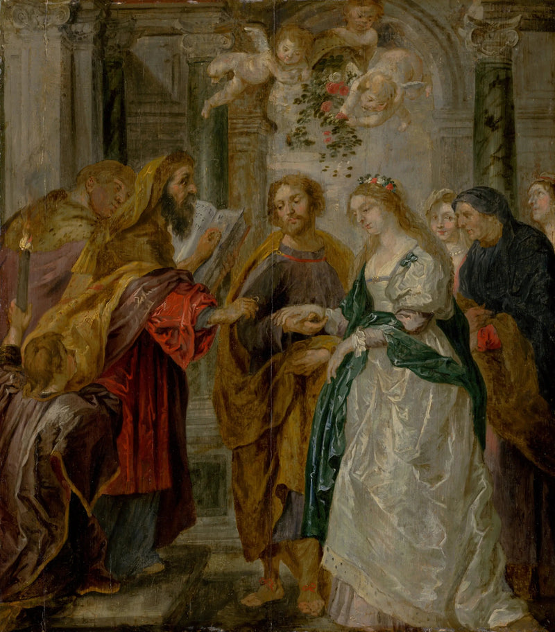 Los compromisos de la Virgen María - Peter Paul Rubens