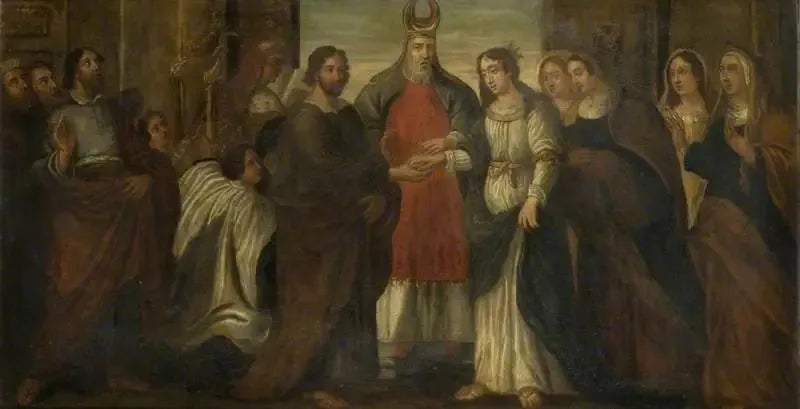 Los compromisos de María y José - Peter Paul Rubens