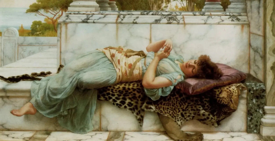 Los prometidos - John William Godward