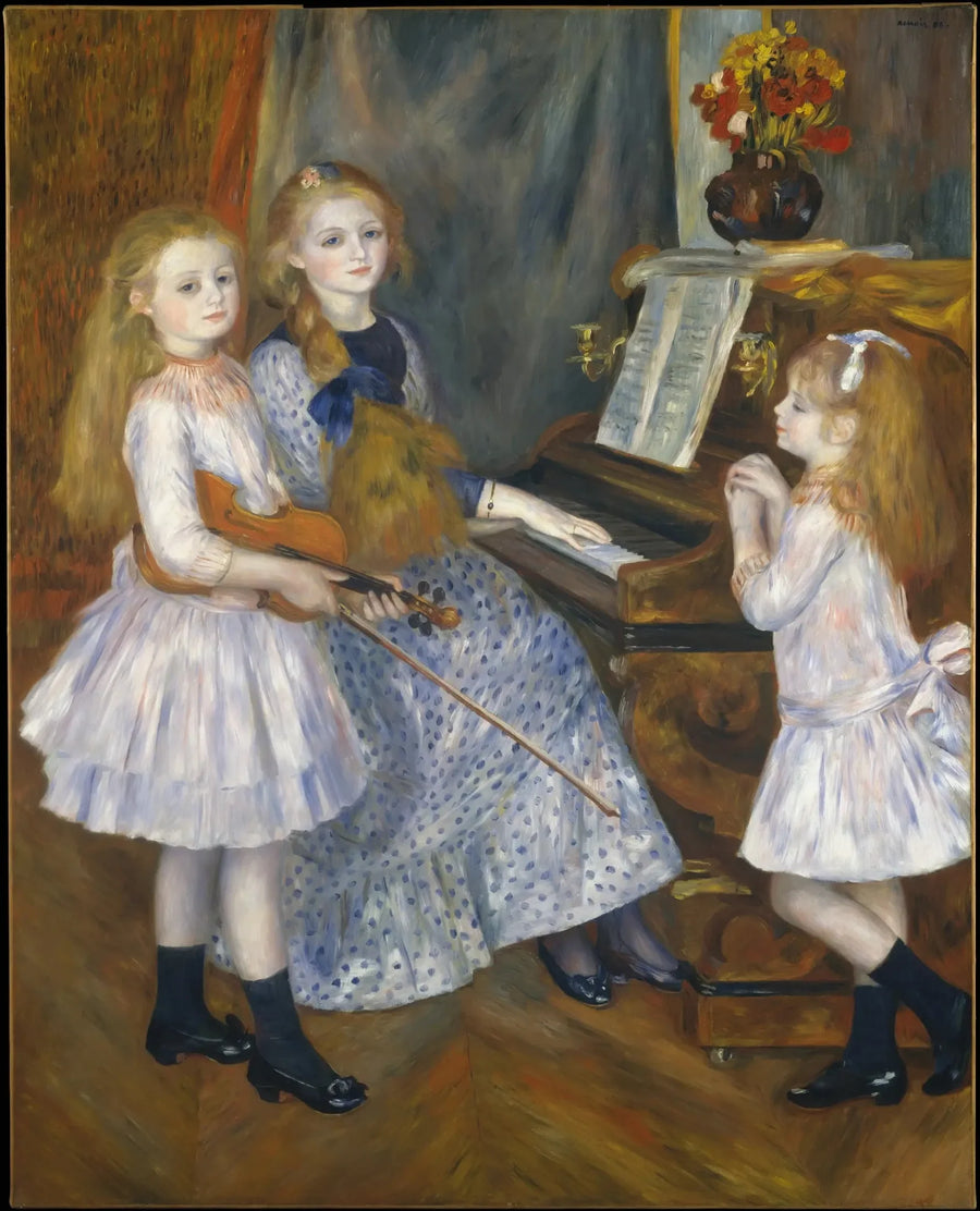 Las Chicas de Catulle Mendès - Pierre-Auguste Renoir