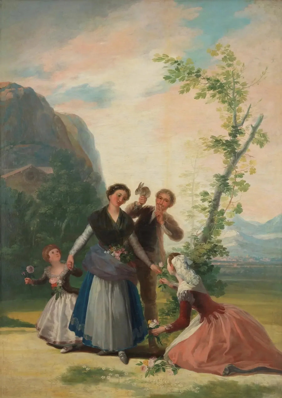 Las Flores - Francisco de Goya