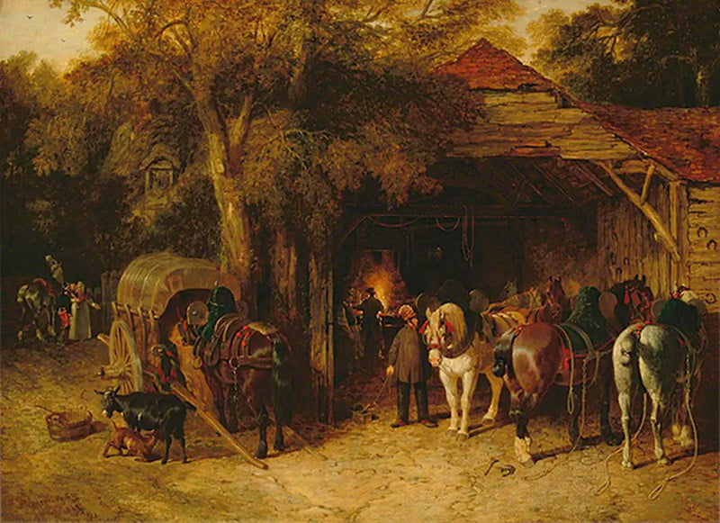 Los herreros - John Frederick Herring, Sr.